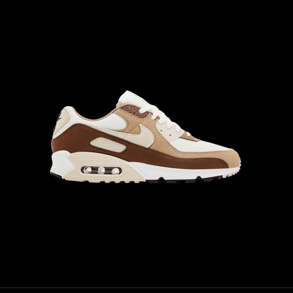 Nike Air Max 90 Khaki and Brown Athletic Shoes